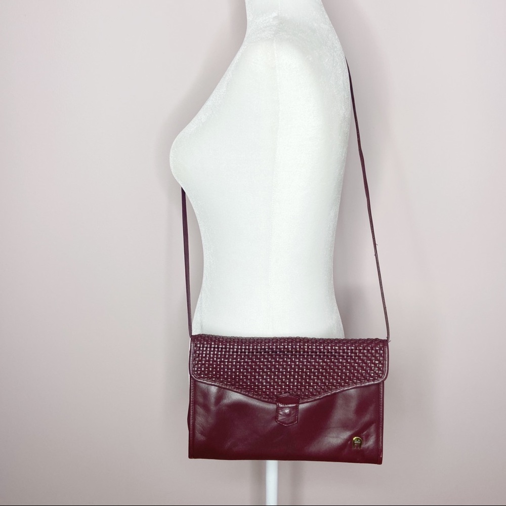 Vintage Eitenne Aigner Leather Shoulder Bag